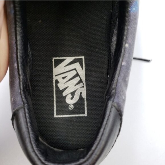 Vans Low Cut Lace Up Sneaker Galaxy Pattern Women's Size 8.5 Men's 7 - Picture 10 of 16